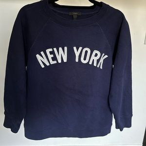 🔥J. Crew NY Sweatshirt in GREAT Condition🔥